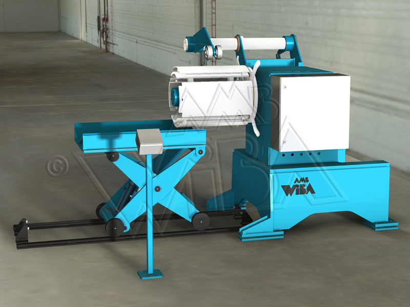 Abcoiler mit Coilwagen